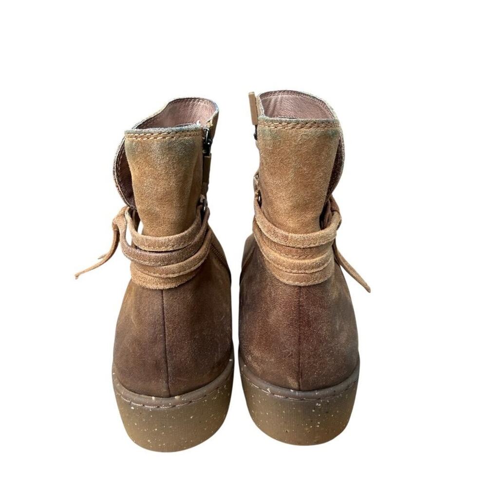 Dansko Evelyn Brown Leather Ankle Boot Women size 40 US 10 - Picture 3 of 6